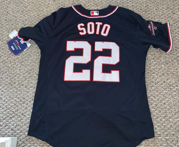Juan Soto Washington Nationals Men's Large Jersey