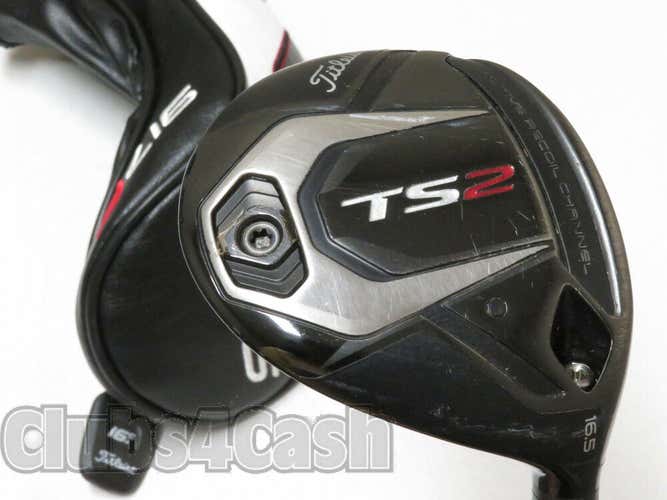 Titleist TS2 Fairway 16.5* Kuro Kage 55 Regular Flex  #37778