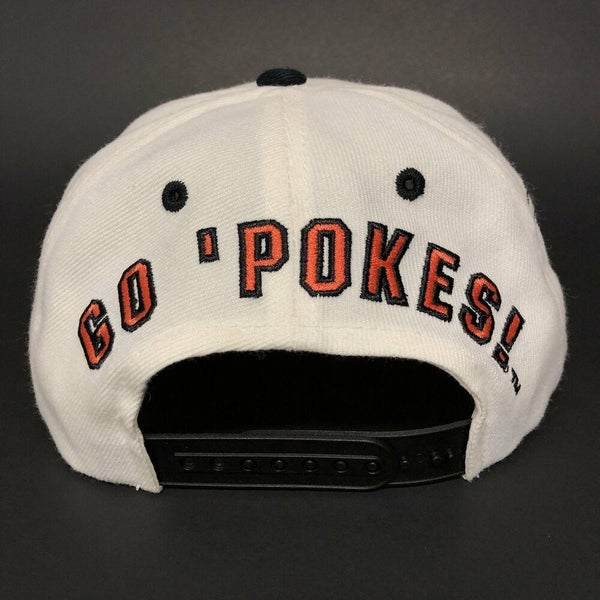 Oklahoma State University White Cowboys Osu Snapback Hat