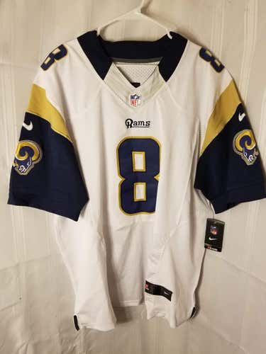 Nike Genuine Official Gamewear Jersey "Rams" Sam Bradford NWT Size 52