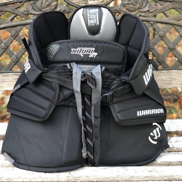 Black Intermediate Small Ritual Hockey Goalie Pants