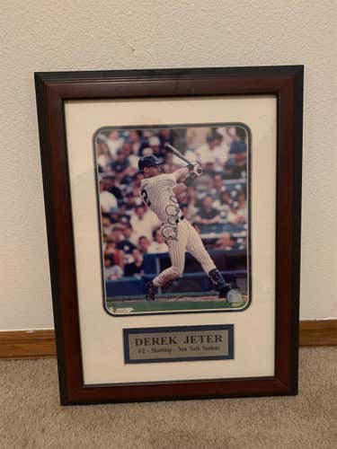 Derek Jeter Signed Photo