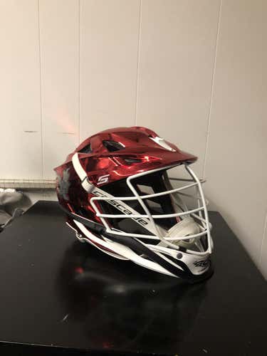 Chrome Red Edge Cascade S Helmet
