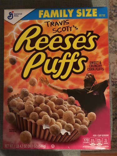 Limited Edition Travis Scott’s Reese’s Puffs