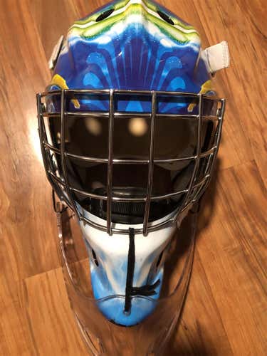 Blue Senior NME 3 Goalie Mask
