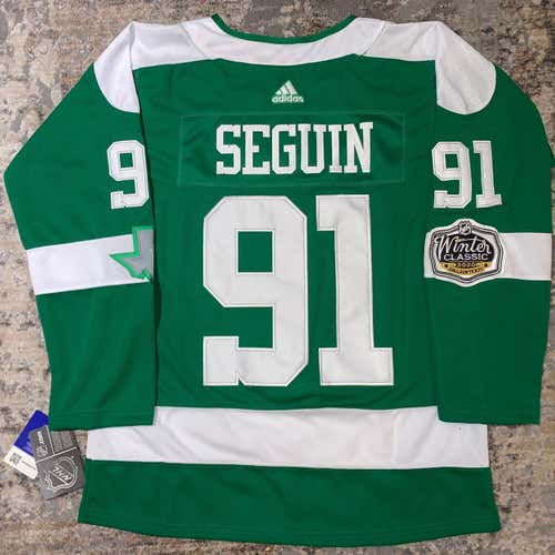 TYLER SEGUIN #91 Dallas Stars 2020 Winter Classic Replica Adidas Jersey BRAND NEW WITH TAGS!