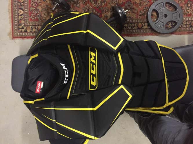 Senior Small CCM Premier R1.9 Goalie Chest Protector - Lightly Used