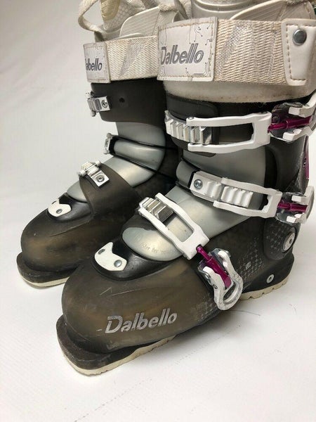 Dalbello Kyra 85 Used Women's Ski Boots Size 24.5 Downhill Boot Ski Walk Modes