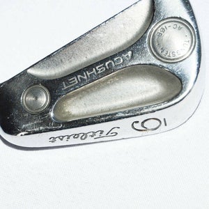 6 IRON TITLEIST ACUSHNET RH 37.25" STEEL STIFF NEW GRIP