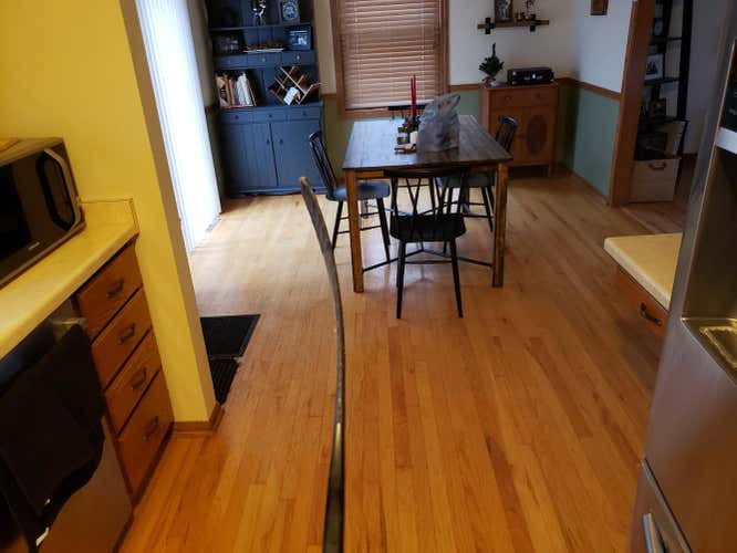 Senior CCM Right Handed RibCor Reckoner Hockey Stick Toe