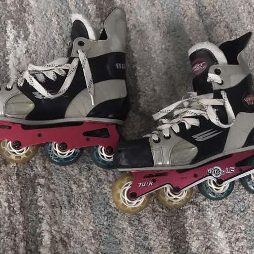 Senior Bauer Inline Skates D&R (Regular) Size 10