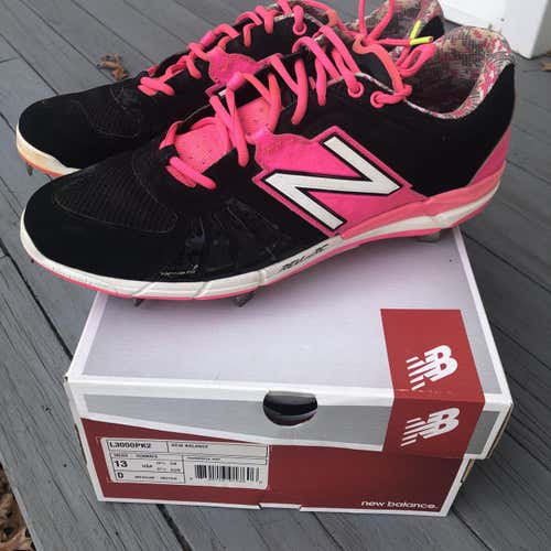 Pink Adult Metal Cleats New Balance