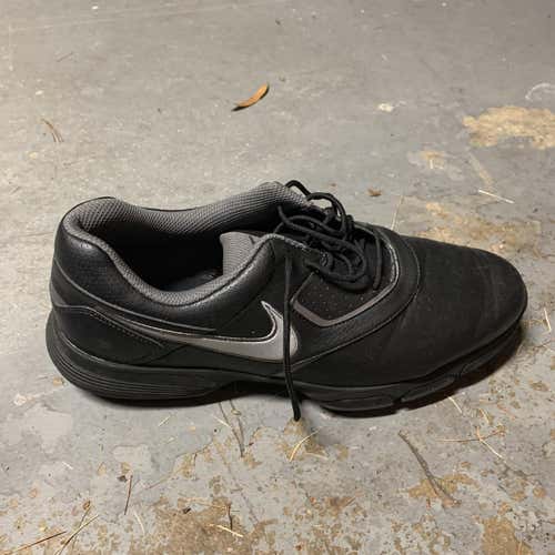 Black Men's 10 (Women's 11) Nike Golf Shoes