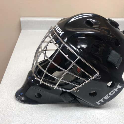 Black Senior NV7 Pro Fit 3 (Large) Goalie Mask
