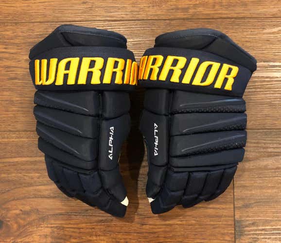 St. Louis Blues Warrior Alpha QX Gloves 13" Pro Stock