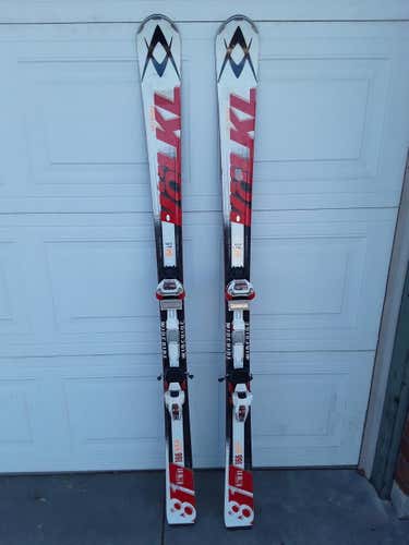 Volkl All Mountain RTM Skis 166cm With Bindings