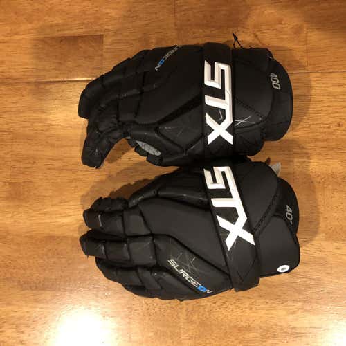 STX Surgeon 400 Lacrosse Gloves Size Large 13" Black New