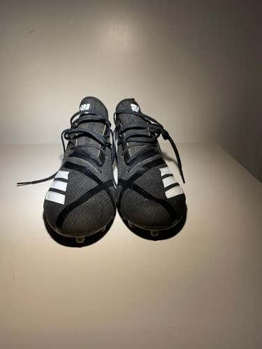 Black Men's Adidas Adizero Football Cleats