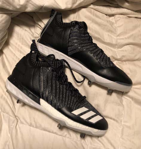 Adidas Black Size 11 Metal Cleats (New)