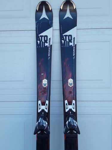 Atomic All Mountain Nomad Crimson Ti Skis With Bindings 189cm