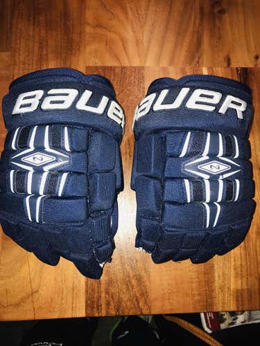 Blue Senior Bauer Nexus 800 Gloves 12"