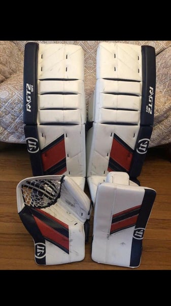 Red Senior 34" Ritual GT2 Goalie Full Set