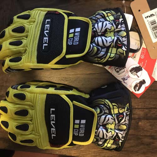 Level World Cup CF Junior Race Glove Large