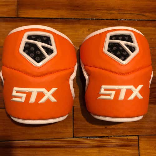 Orange Syracuse Lacrosse Team Issued Elbow Pads