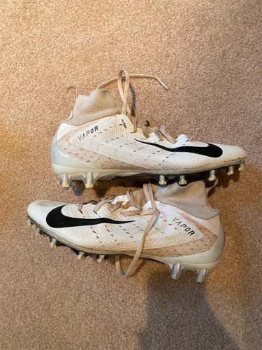 White  Molded Cleats Nike