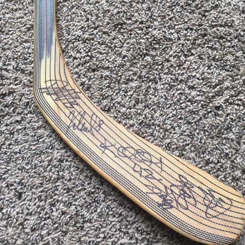 Danny Heatley & Ilya Kovalchuck Thrashers Team Autographed Stick