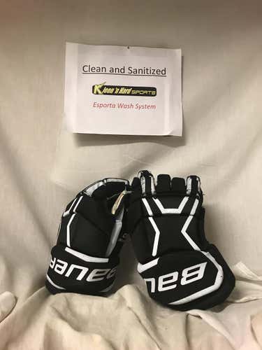 Black Senior Bauer Supreme 150 Gloves 15"
