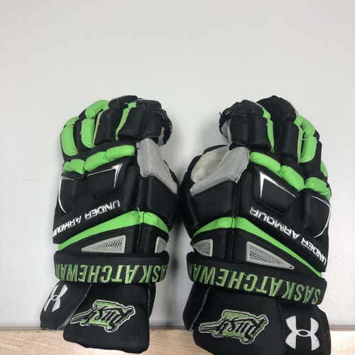 NLL Saskatchewan Rush Under Armour Lacrosse Gloves 13"
