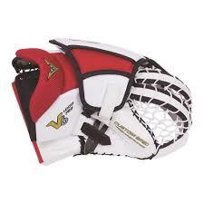 White/Red/Black catching Glove Vaughn V6 1000 Pro
