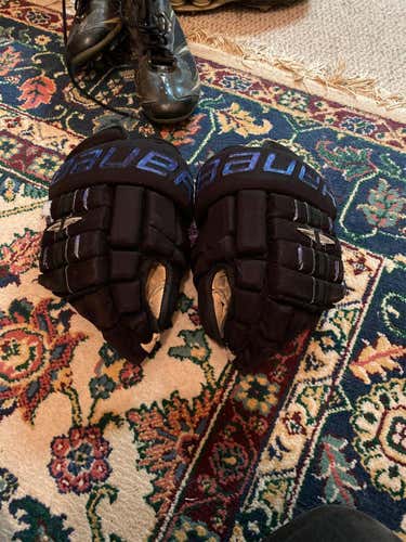 Black Senior Classic 4-Roll Gloves 13"