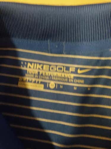 Nike Dri Fit Blue Adult Men's Medium Shirt