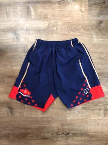 Blue Adult Large Adrenaline Shorts