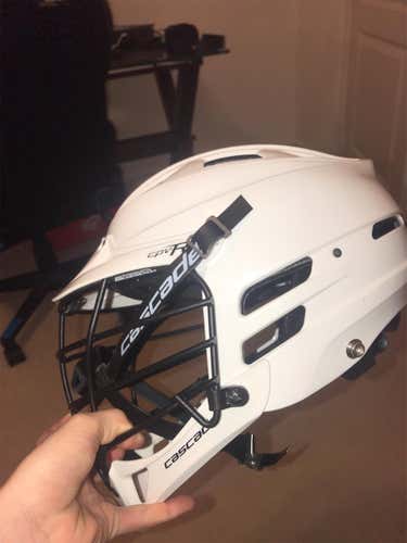 White Adult Player CPV-R Helmet NEGOTIABLE