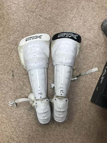 12”/30cm Box Lacrosse Goalie Shin Guards Leg Pads