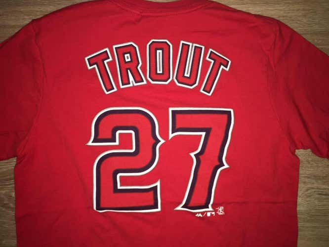 (YOUTH Large) New Mike Trout / Los Angeles Angels Shirt