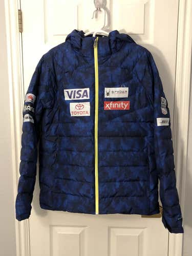 Men's Large Spyder Puffy Jacket - US Ski Team