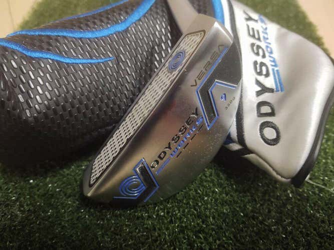 Odyssey Versa Works 9 350 Gram 33.5 inch Golf Putter w Headcover Superstroke