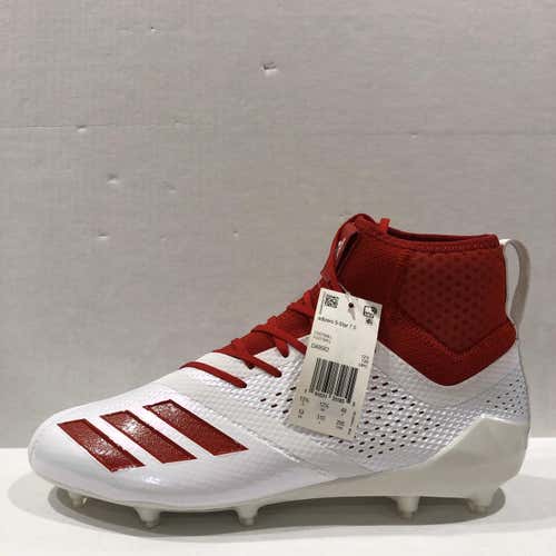 Adidas Adizero 5-Star 7.0 SK Football Cleats Mid Red/White DA9562 Men's Size 13