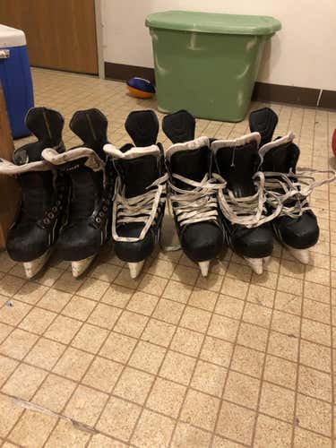 Senior Bauer One100 Hockey Skates EE (Extra Wide) Pro Stock Size 7.5