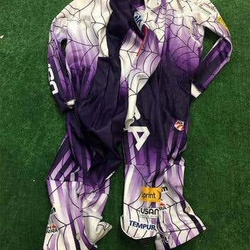 Spyder Team USA Ski Suit Women's Small/Medium White Zipper