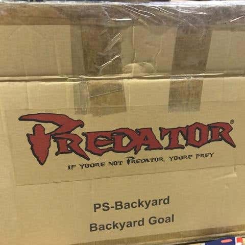 Predator Backyard Goal 6ft x 6ft x 7ft with 3mm Net Open Box Displays