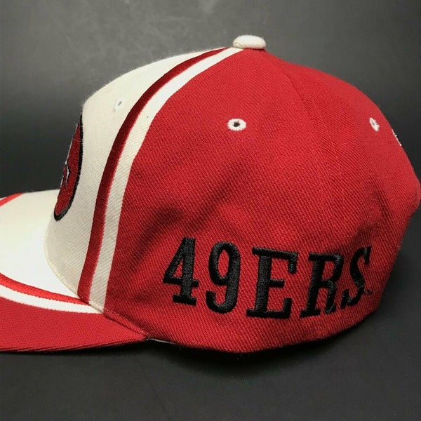 SAN FRANCISCO 49ers Genuine Reebok NFL Equipment Hat Vintage Red Gold Cap