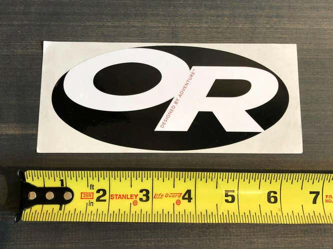 Outdoor Research Decal Sticker 6" rock climbing hiking camping outdoor skiing