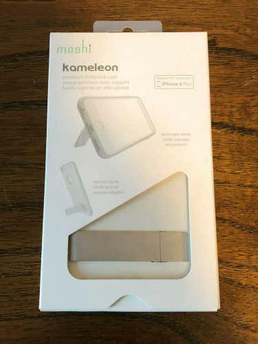 Moshi Kameleon iPhone 6 Plus Kickstand Phone Case in White RARE BRAND NEW