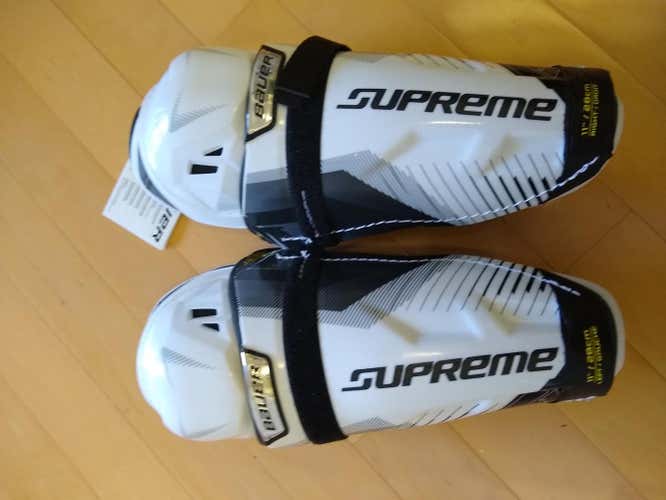 New Junior Bauer Supreme 170 11 inch Shin Pads