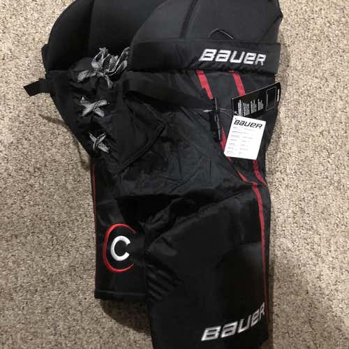 New Team Comcast Black Senior Large Nexus Hockey Pants